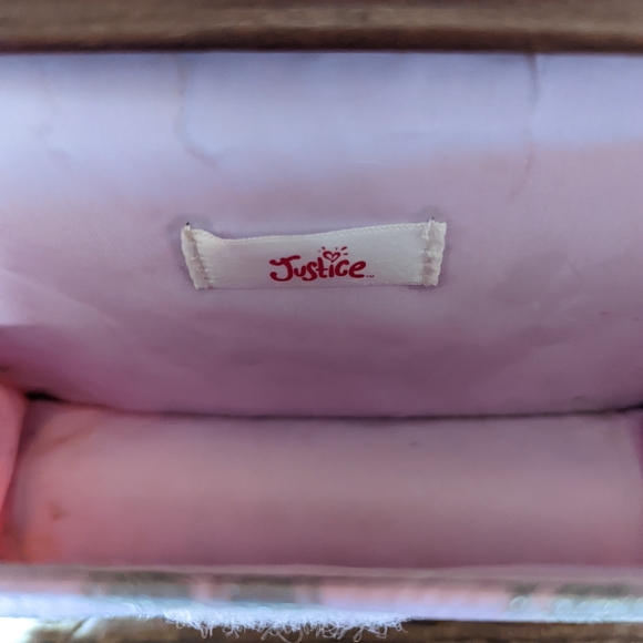 Pink and Silver Justice Purse - Picture 10 of 12